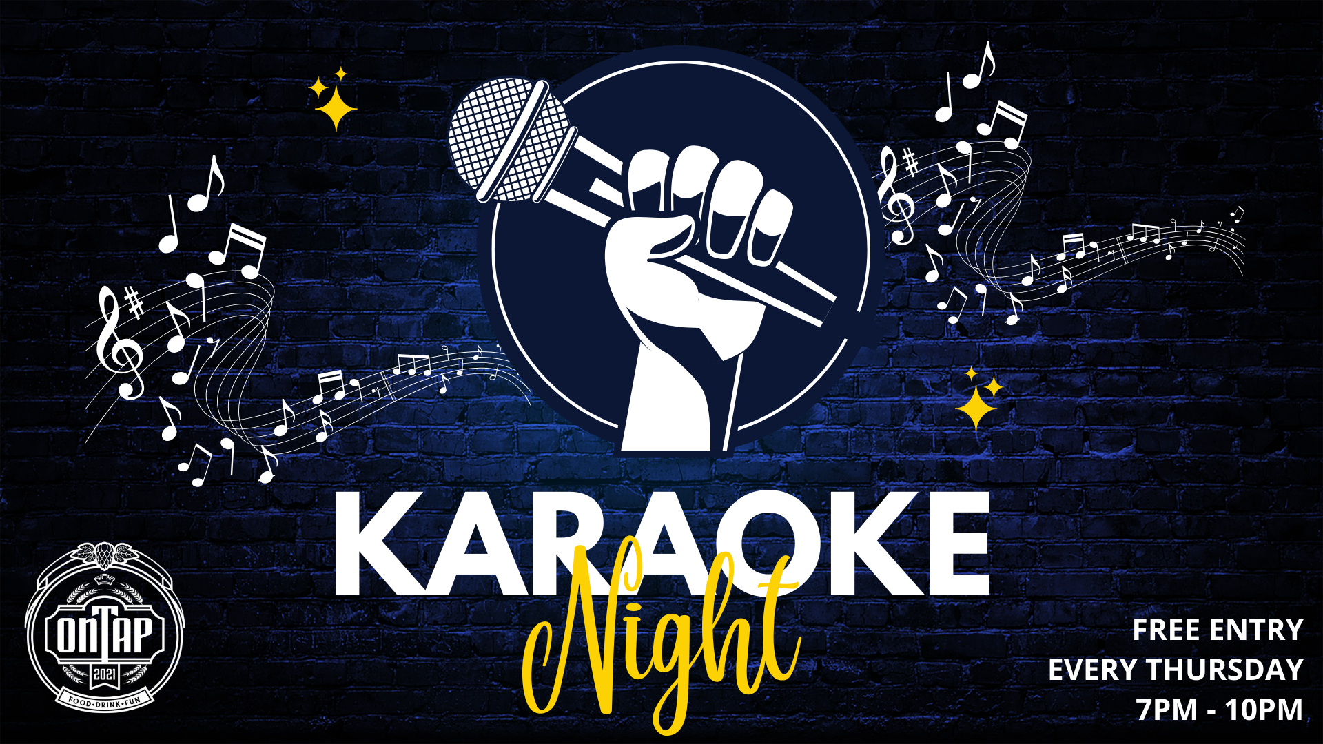 KARAOKE NIGHT AT ON TAP